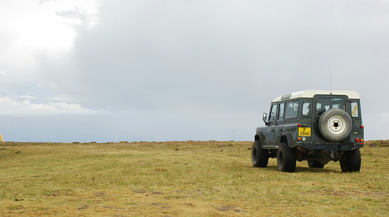 4WD in field