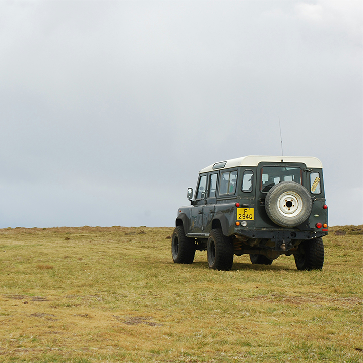 4WD in field